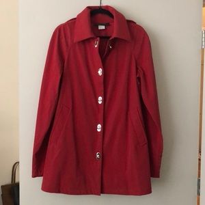 Red Rain Jacket by Mycra Pac
